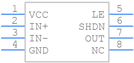 MAX9141EKA+T - Analog Devices - PCB symbol
