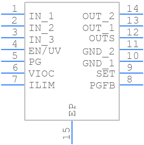 LT3099ADD#PBF - Analog Devices - PCB symbol