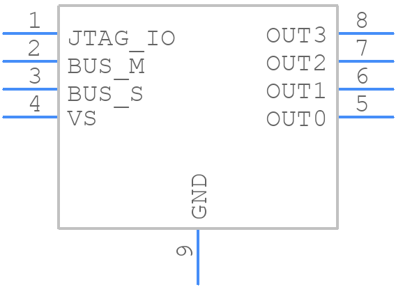 E52139B80D - ELMOS Semiconductor - PCB symbol