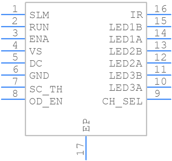 E52260A96E - ELMOS Semiconductor - PCB symbol