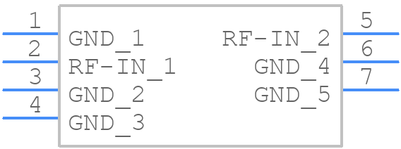 BAT-10+ - Mini-Circuits - PCB symbol