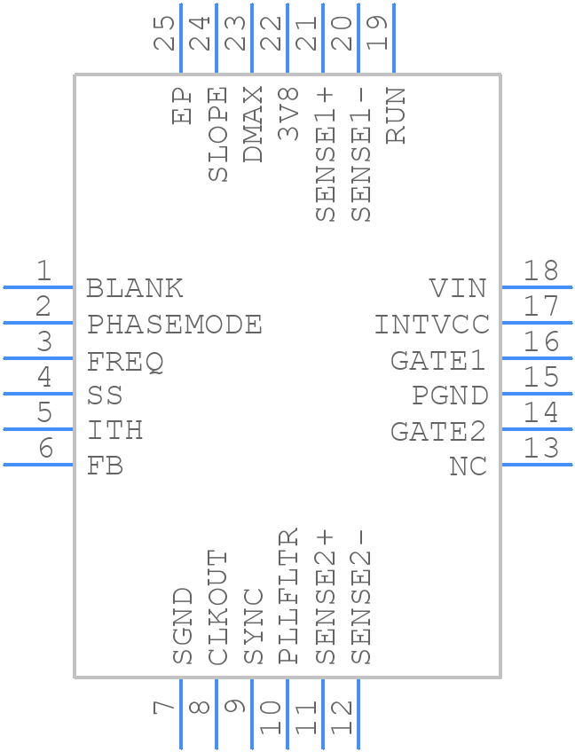 LTC3862HUH-1#PBF - Analog Devices - PCB symbol