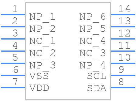 NPA-730B-001D - Amphenol - PCB symbol