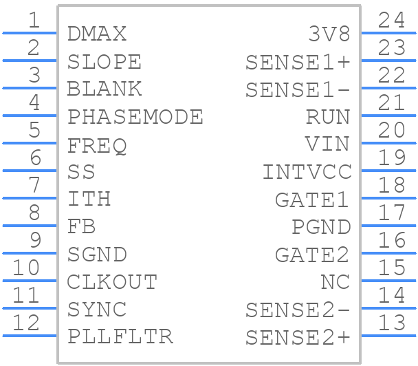 LTC3862EGN#PBF - Analog Devices - PCB symbol