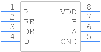 NCA3485 - NOVOSENSE - PCB symbol
