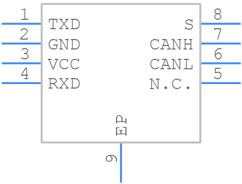 TJA1057CTK - NXP - PCB symbol