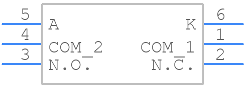 5501MGRYYEL - E-Switch - PCB symbol