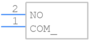 KAE01LAGR - E-Switch - PCB symbol