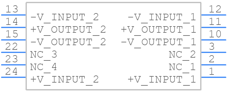 EC4AB27M - Cincon - PCB symbol