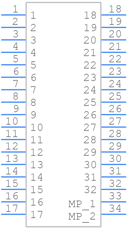 AYC5F3210 - Panasonic - PCB symbol