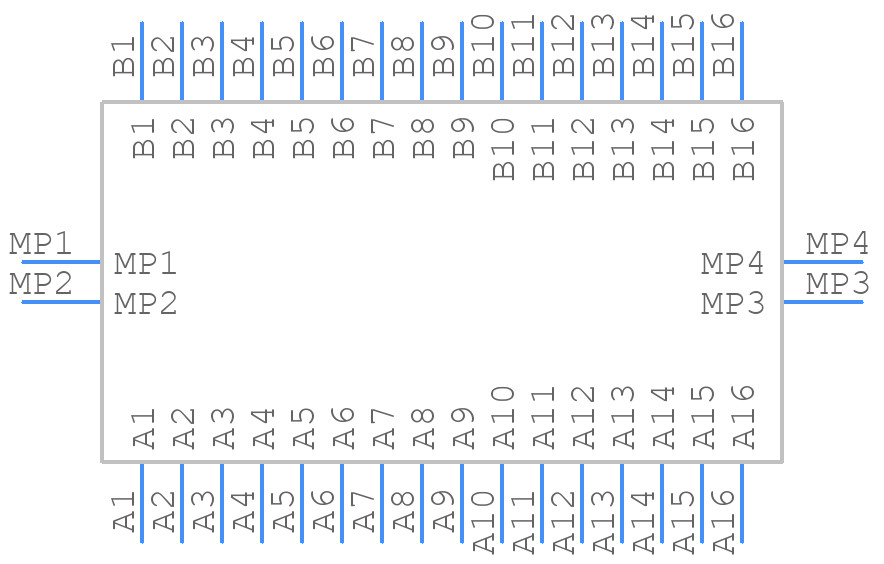 M55-6023242R - Harwin - PCB symbol