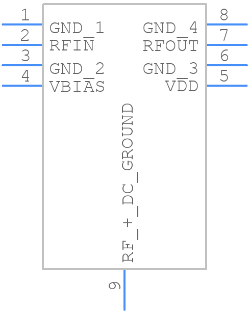 MAAL-011129-TR3000 - MACOM - PCB symbol