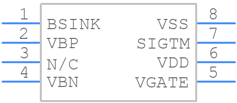 ZSC31010CIG1-T - Renesas Electronics - PCB symbol