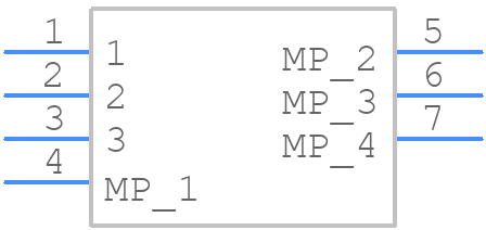 M55-2100342R - Harwin - PCB symbol
