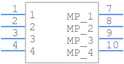 M55-2100442R - Harwin - PCB symbol