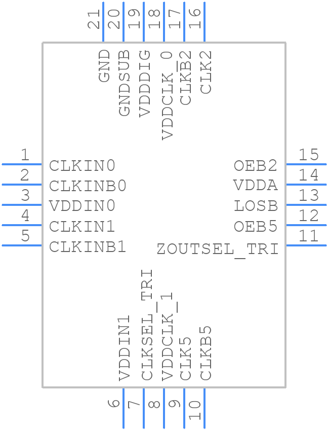 RC19302AGNT#KD0 - Renesas Electronics - PCB symbol