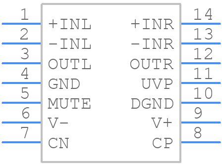 NJU72015 - Nisshinbo - PCB symbol