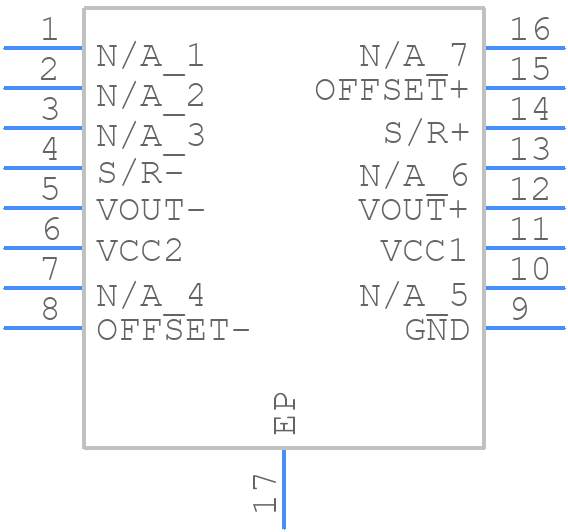 AMR2501 - MultiDimension Technology Co., Ltd. - PCB symbol