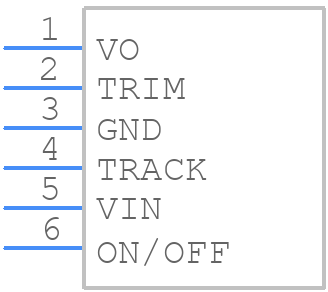 DNS10S0A0R06NFD - Delta Electronics - PCB symbol
