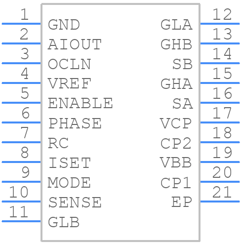A4956KLPTR-T - Allegro Microsystems - PCB symbol