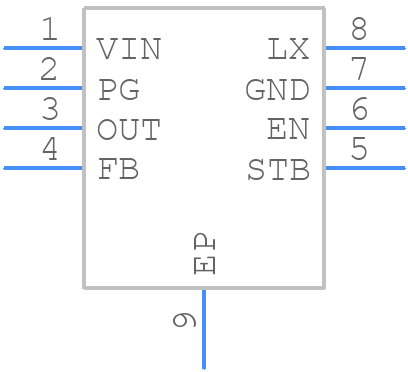 SY20109DFC - Silergy - PCB symbol