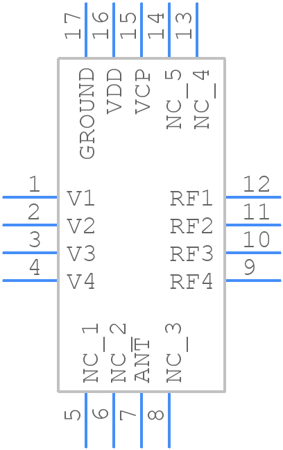 TS63410K - Tagore Technology - PCB symbol