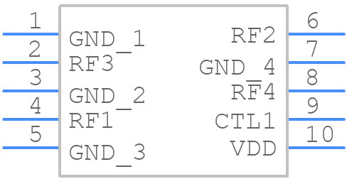 SKY13699-21 - Skyworks - PCB symbol