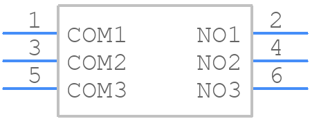 EMR-03-T-V-T/R - Diptronics - PCB symbol