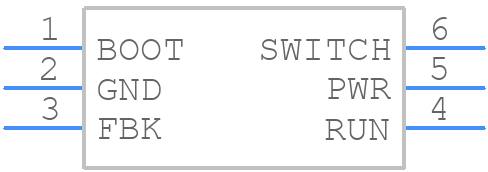 EA8212T6R - Ever Analog - PCB symbol