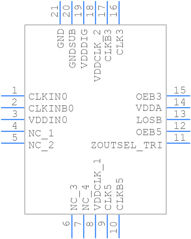RC19102AGNT#KD0 - Renesas Electronics - PCB symbol
