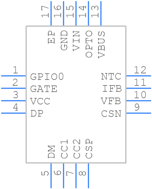 NEX5208000BVY - Nexperia - PCB symbol