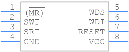 MAX6746KA17/V+T - Analog Devices - PCB symbol