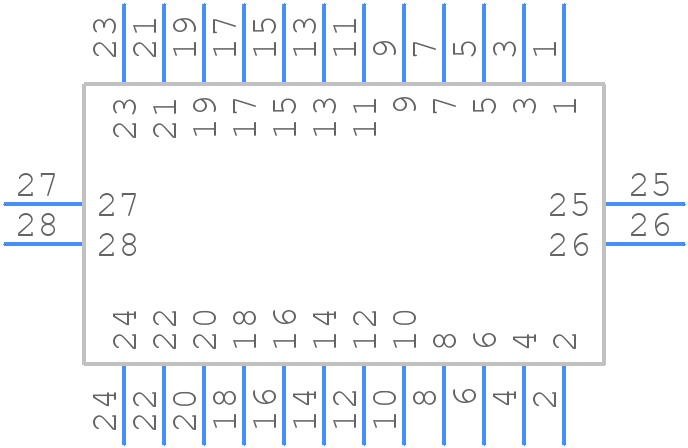 FH12-24S-0.5SVA(55) - Hirose - PCB symbol