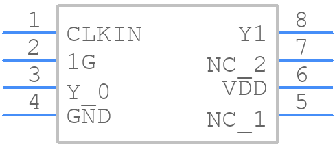 CDCLVC1102PW - Texas Instruments - PCB symbol
