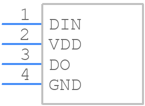 N0M67S19ICSV - BRIGHTEK - PCB symbol