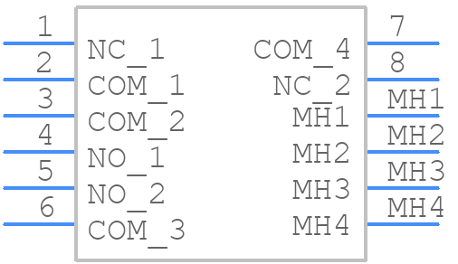 CST023NK - TE Connectivity - PCB symbol