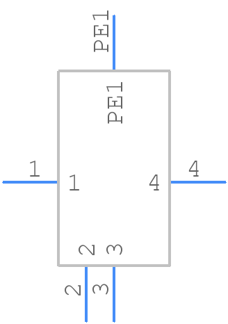 T4140L12051-000 - TE Connectivity - PCB symbol