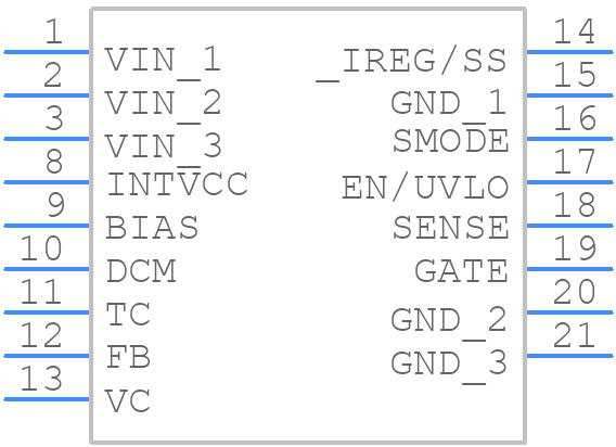 LT8316IFE#TRPBF - Analog Devices - PCB symbol