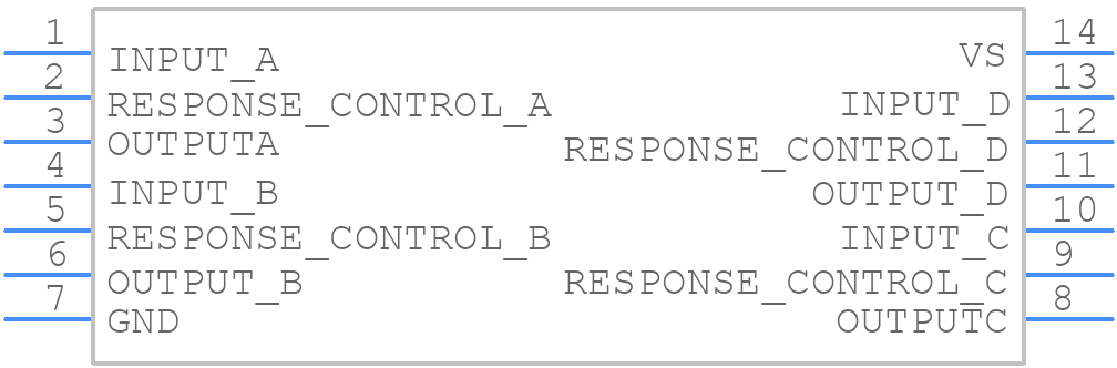 MC1489P - STMicroelectronics - PCB symbol