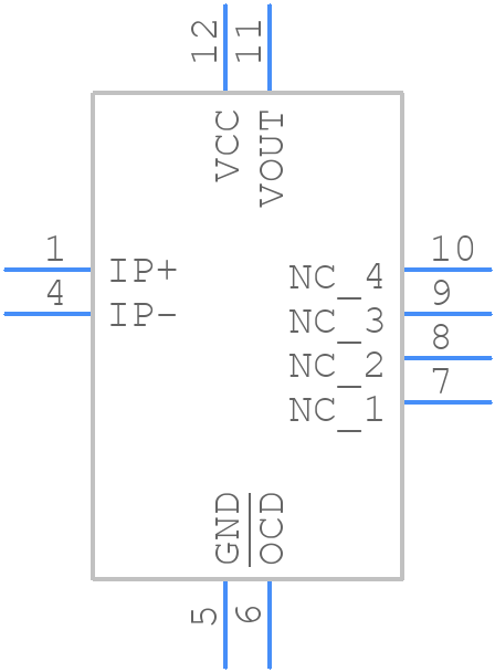 MCS1826GQTE-40-P - Monolithic Power Systems (MPS) - PCB symbol
