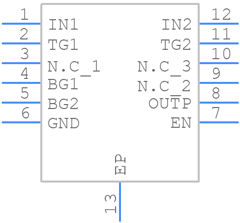 LM74680DRRR - Texas Instruments - PCB symbol