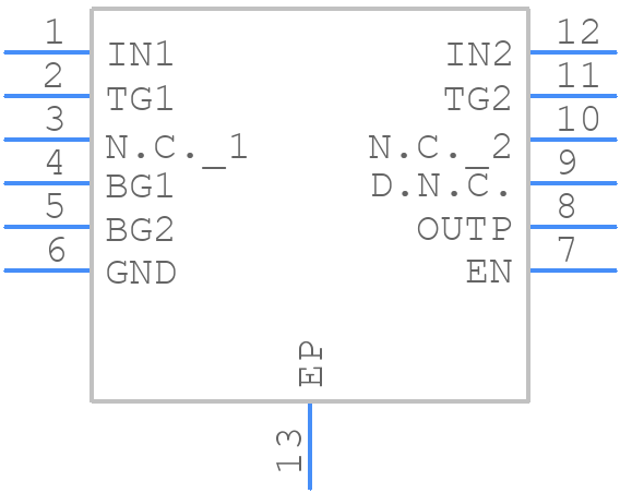 LM74681DRRR - Texas Instruments - PCB symbol