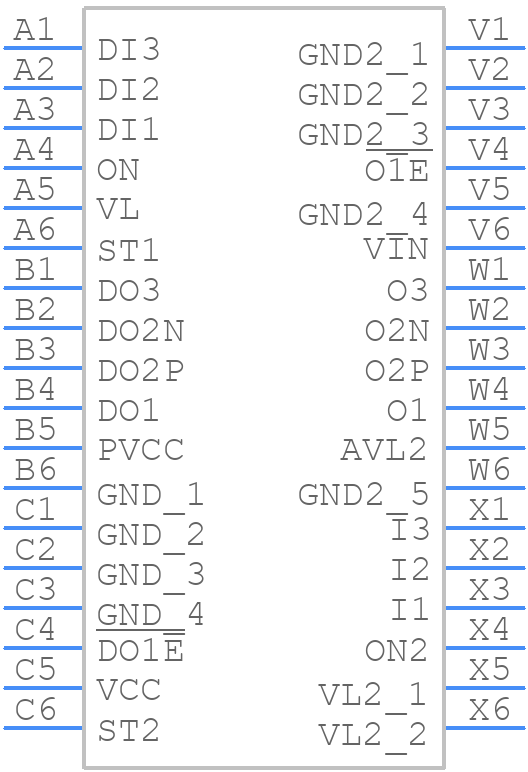 LTM2810CY-S#PBF - Analog Devices - PCB symbol