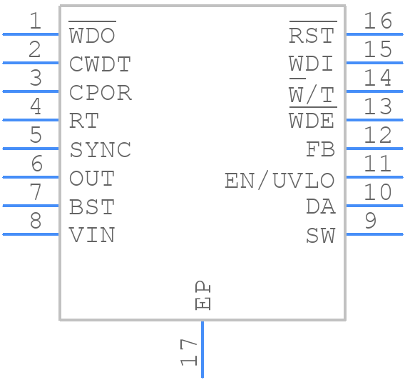 LT3689IMSE#PBF - Analog Devices - PCB symbol