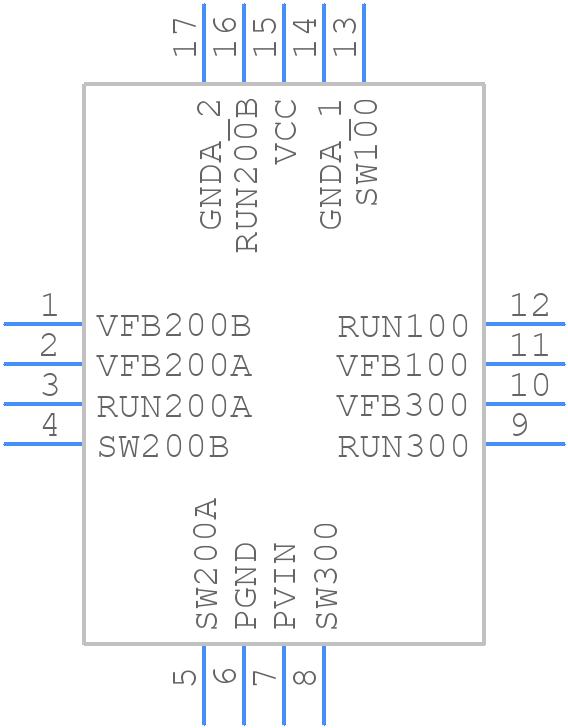 LTC3544BEUD#TRPBF - Analog Devices - PCB symbol