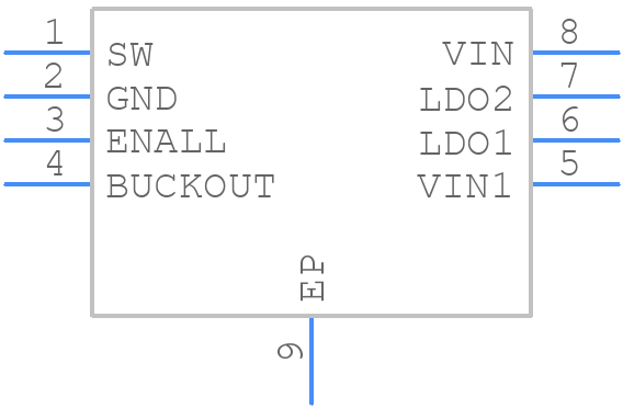 LTC3672BEDC-2#TRMPBF - Analog Devices - PCB symbol