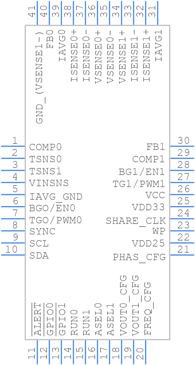 LTC3882EUJ#TRPBF - Analog Devices - PCB symbol