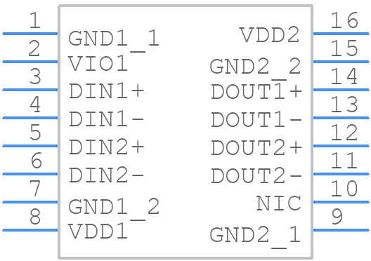 ADN4620BRIZ-RL - Analog Devices - PCB symbol