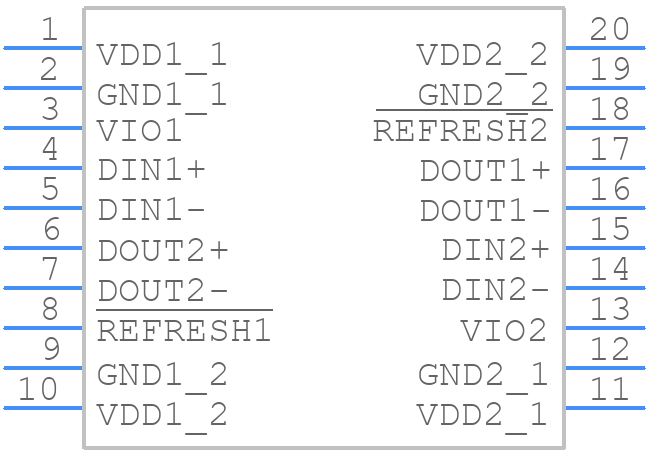 ADN4621BRSZ-RL - Analog Devices - PCB symbol