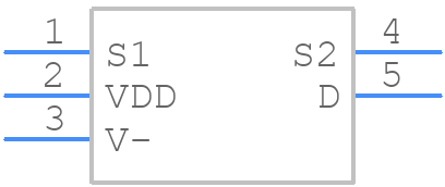 MC3651DF1AAM - NMB TECHNOLOGIES - PCB symbol